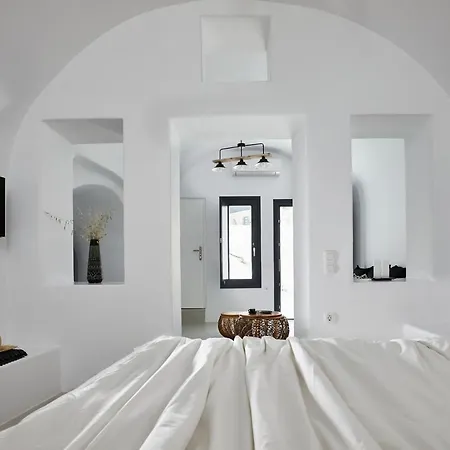 Villa Blue Art Caves à Oia  Extérieur photo
