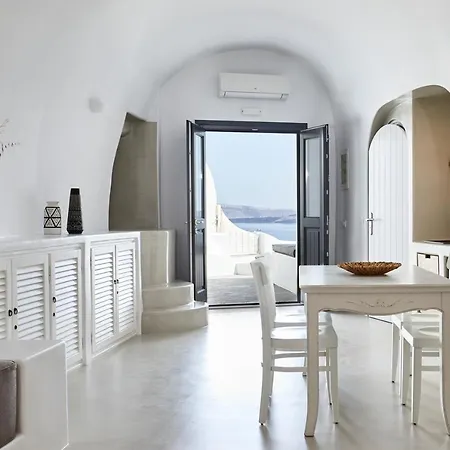 Villa Blue Art Caves à Oia  Extérieur photo