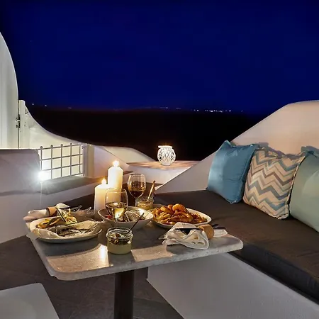 Villa Blue Art Caves à Oia  Extérieur photo